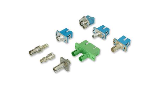 Optical adapters for different mechanical interfaces