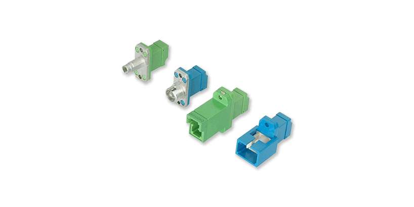 Optical adapters for different mechanical interfaces