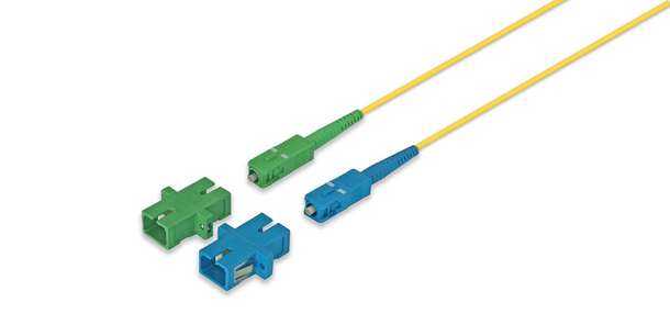 SC Simplex Duplex fiber connectors
